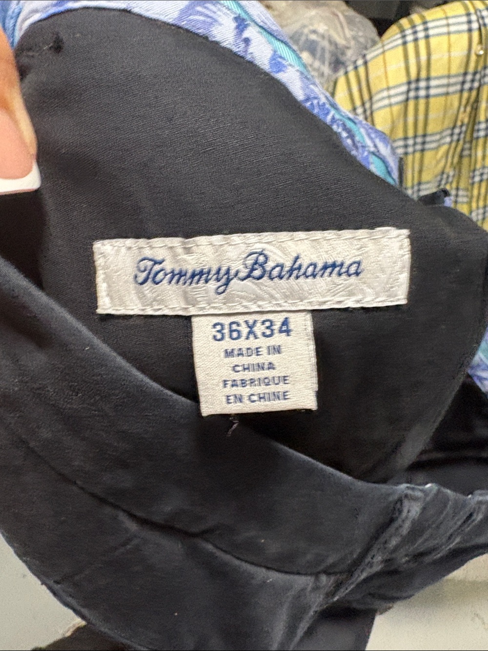 Tommy Bahama Black Chinos - Straight Leg - Picture 2 of 2